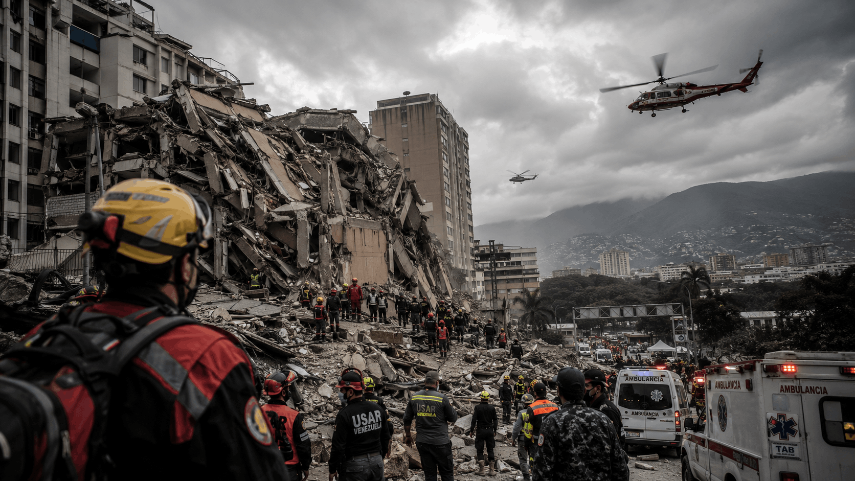 Venezuela Earthquake 2026: Twin Powerful Quakes Devastate Caracas, Trigger Tsunami Alerts and Massive Rescue Operations